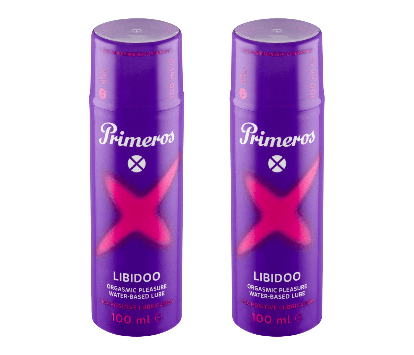 AKCIA 1+1 ZADARMO Primeros Libidoo Lubrikant Pre Zvýšenie Sexuálnej Citlivosti 2x100ml